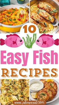 the top ten easy fish recipes