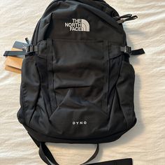 This Awesome North Face Backpack Comes With Custom Injection Molded Shoulder Straps Unbelievable Comfort And Padded And Protective 15” Laptop Sleeve, Huge Main Compartment Holds All Your Must Have For The Day, Great For Men And Women.Also Two Exterior Water Bottle Holders. 18x11x8.5 In. Nwt. North Face Backpack Men, The North Face Backpack, School Backpack, Backpacks For High School, Cool Backpacks For Men, High School Backpack, Camo Backpack, British Khaki