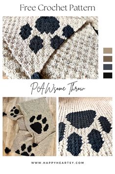 crochet patterns for afghans and rugs with text that reads, free croche