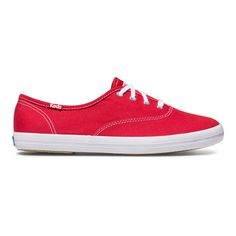 Save on Champion Originals Lace Up at Keds. Free shipping, convenient returns and customer service ready to help. Shop online for Champion Originals Lace Up today! Red Keds, Champion Sneakers, Jackie Onassis, Keds Champion, Timeless Basics, Yoko Ono, Purple Sneakers, Canvas Shoe, Influential Women