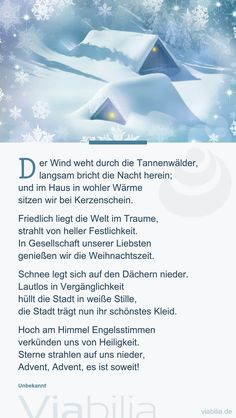 a christmas card with an image of a house in the snow and words written below it