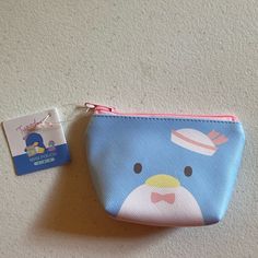 Brand New. Cute Light Blue Bag For Gift, Cute Blue Pouch Bag, Cute Blue Bag For Spring, Cute Blue Spring Bag, Cute Blue Rectangular Coin Purse, Cute Blue Pouch For Everyday Use, Playful Blue Pouch Bags, Cute Blue Rectangular Pouch, Trendy Blue Coin Purse For Daily Use