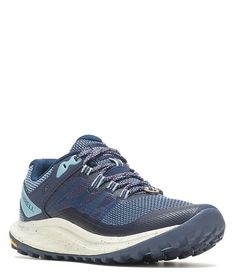 Merrell Women's Antora 3 Mesh Trail Runner Sneakers | Dillard's Trail Runner, Native Shoes, Steve Madden Boots, Merrell Shoes, Shoe Company, Retro Sneakers, Shoes Heels Pumps, Trail Shoes, Vegan Shoes