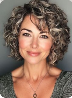 Short Stacked Curly Hair, Short Super Curly Hair, Curly Hair 40 Year Old, Short Curly Bob Hairstyles Over 50, Curly Hair Women Over 50, Curly Bob For Older Women Over 50, Perm Curls Short Hair, Short Curly Bob Hairstyles Messy Curls