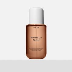 Vanilla Skin Body & Hair Mist - Phlur Laura Mercier Ambre Vanille Perfume, Vanilla Hair Serum, Sweater Weather Purfume, Vanilla Body Mist, Vanilla Skin, Candle Fragrance Oil, Vanilla Perfume, Hair Mist