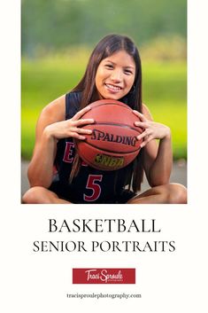 Your senior portrait session should reflect your interests and your unique personality. Check out how this session perfectly captured this senior's story! Beach Basketball, Outdoor Basketball Court, Juno Beach, Senior Portrait Poses, Green Backdrops, Corporate Headshots, Laugh A Lot, Junior Year