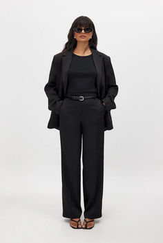 Basic Suit Pants Future Fashion, Suit Pants, Na Kd, Pants Black, Women Empowerment, Black Pants, High Waist, High Waisted, Pants