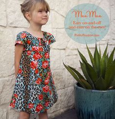 Learn How To Sew a Kids' Muu Muu with this Muu Muu Free Pattern Tutu Tutorial, Couture Bb, Diy Sy, Dress Tutorials, Girl Dress Patterns