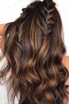 Brunette Ombre, Bronze Highlights, Chocolate Brown Hair Color, Chocolate Brown Hair, Airbrush App, Caramel Balayage, Caramel Hair, Hot Hair Styles