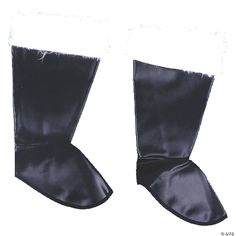 Don’t forget about your feet when thinking your Santa Claus costume is complete! These fabulous Santa Boot Covers are here to give you the holiday look you've been looking for. Top quality naugahyde with plush trim. One size fits all. Santa Claus Outfit, Santa Claus Costume, Santa Beard, Boot Covers, Santa Boots, Santa Costume, Halloween Express, Santa Suits, Costume Shoes