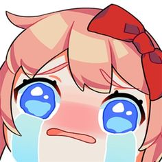 Emote Reference, Emoji Discord, Club Stickers, Natsuki Ddlc, Sticker Line