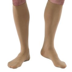 The Jobst Relief Compression Stocking is a 3-D knit structure using air covered spandex yarn. This stocking is soft to the touch and comfortable for all day wear. Men and women can benefit from this unisex stocking. Compression Stockings, Knit Structure, Product Label, Healthcare Professionals, Knee High, Stockings, 3 D