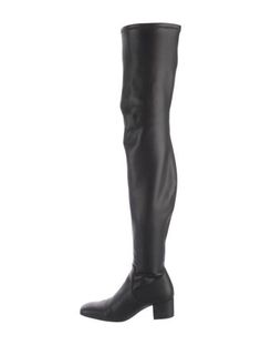 Staud Leather Over-The-Knee Sock BootsBlackSquare-ToesExposed Zip Closure at SidesUnfortunately, due to restrictions, this item may not be eligible for shipping in all areas. Modern Leather Thigh High Heeled Boots, Modern Thigh High Leather Heeled Boots, Modern Thigh-high Leather Heeled Boots, Modern Fitted Black Knee-high Boots, Modern Black Fitted Knee-high Boots, Black Leather Over-the-knee Platform Boots, Black Over-the-knee Leather Platform Boots, Black Leather Thigh High Heeled Boots, Leather Sock Boots