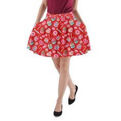 Size: 3XL Fun Party Dress, Lollipop Candy, Pocket Skirt, Macaroons, Dress With Pockets, Skirts With Pockets, Lollipop, Lady In Red, Cupcake