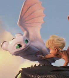 two children are playing with toothbrushes in the animated movie how to train your dragon