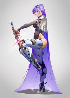 Aesthetic Goth, Cyberpunk Girl, Arte Robot, Arte Cyberpunk, 5 Anime, Concept Art Character, Cyberpunk Art, Art Reference Poses