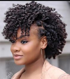 Cute Natural Hairstyles, Natural African American Hairstyles, American Hairstyles, Short Curls