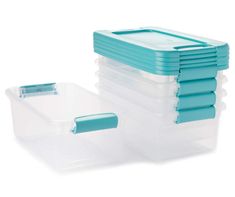 plastic storage containers with lids and dividers