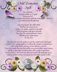 child protection spell Pregnancy Spells, Spelling For Kids, Protection Spell, Healing Spells, Magick Spells