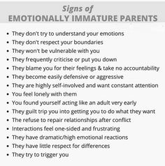 Emotionally Immature Parents, Emotionally Immature, Overcome Fear, Guilt Trips, Narcissistic Behavior, Overcoming Fear