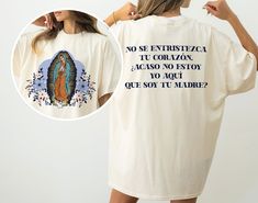 ✨ DISCOUNT: 🎁 2 items: Enjoy a 35% discount with code BUYMEW35 🎁 5 items: Enjoy a 40% discount with code BUYMEW40 🎁 More than 10 items: Please contact us for more details Whether you're attending a religious ceremony, embracing daily life, or seeking moments of reflection, the "Virgen de Guadalupe" Catholic Shirt becomes a wearable sanctuary. 🌹👕 Let the image of the Virgen de Guadalupe inspire and accompany you on your spiritual journey. Elevate your wardrobe with a touch of divine symbolis Catholic Shirts, Working On Sunday, Catholic Shirt, Religious Ceremony, Types Of T Shirts, Comfort Colors Tee, Holiday Time, Jersey Tee, Spiritual Journey