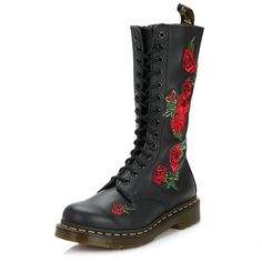 PRICES MAY VARY. Air-cushioned, synthetic sole 14-eye boot Slip resistant Classic doc dna Dr Martens Boots Women, Dr Martens Womens, Dr Martens Boots, Black Clothing, Black Boots Women, Unique Shoes, Goodyear Welt, Black Leather Boots, Casual Boots