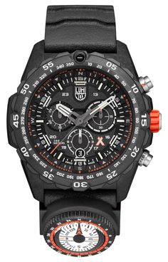 Menu Brands Mens Watches Womens Watches Jewelry Accessories Luminox Bear Grylls Survival Chronograph Black Rubber Date Mens Watch XB.3741 List price: $1095.00 Selling price: $649.00 Click here for our reviews specifications payments shipping returns about us Contact us specifications Information Brand Luminox Series Bear Grylls Survival Model Number XB.3741 Model Alias 3741 Special Edition Limited Edition Gender Mens Country of Origin Switzerland Condition Brand New Warranty WAB Two Year Warranty Case Material CARBONOX™+ Case Back Solid 316L Stainless Steel Diameter 45 mm Thickness 14 mm Crystal Anti-reflective Scratch-resistant Sapphire Crown Screw Down with Orange Rubber Ring Dial Dial Color Black textured Subdial Color Black textured Subdial Function Chronograph Hand Indicators Gray wit Bear Grylls Survival, Survival Watch, Luminox Watches, Bear Grylls, Field Watches, Navy Seals, Patek Philippe, Sport Watches, Black Watch