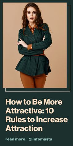 Learn the top tips for how to be more attractive instantly, from proper grooming and body language, to having a positive attitude and being confident. Be More Attractive, Being Confident, Simple Habits, Taking Care Of Yourself, Great Smiles, Low Self Esteem, Fashion Now, Simple Beauty, Women Life