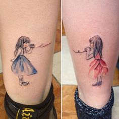 Exquisite Sister Tattoos To Celebrate Your Bond ★ Twin Sister Tattoos Ideas, Twin Tattoos