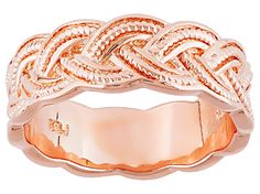 Timna Jewelry Collection™ braid design copper band ring. Measures approximately 1/4"L x 1/4"W. Not sizeable. Braided Ring Band, Braid Designs, Jewelry Television, Jtv Jewelry, Style Inspiration Summer, Fantasy Novels, Jewelry Online Shopping, Jewelry Shopping, Copper Jewelry