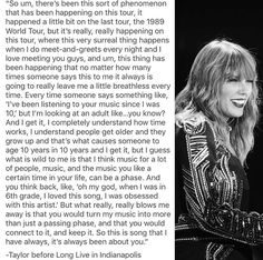 an article about taylor swift on her music career and the song she wrote to her