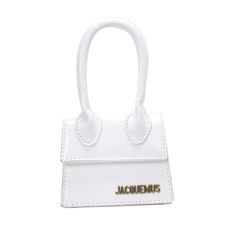 Jacquemus Designer Mini Purses - AM APPAREL Elegant Bags With Card Slots, Formal White Bags With Card Slots, Chic White Coin Purse For Daily Use, Compact White Rectangular Coin Purse, Cute Crossbody Bags, Girls Tote, Women Crossbody Bag, Crocodile Pattern, Designer Crossbody Bags