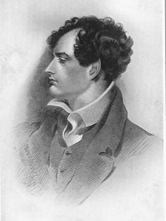 an old black and white drawing of a man with curly hair wearing a suit jacket