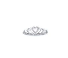 FULL REFUNDS OR EXCHANGES WITHIN 7 DAYS (Please scroll to the bottom for detailed shop policy). WE WILL COVER ALL CUSTOMS DUTIES AND RELATED TAXES FOR ORDERS SHIPPED WITHIN THE USA. Introducing our enchanting Tiara Heart Diamond Ring, a perfect blend of royalty and romance. Crafted in radiant white gold, this ring features a delicate tiara design adorned with sparkling diamonds, forming a heart at the center. The intricate detailing and brilliant stones create a majestic and captivating look, ma Delicate Tiara, Heart Shape Diamond Ring, Rings Crown, Tiara Design, Heart Shaped Diamond Ring, Engraved Initials, Diamond Heart Ring, Crown Design, Heart Diamond