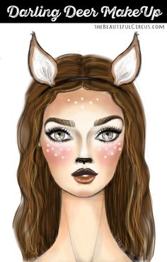 1000+ ideas about Deer Costume on Pinterest | Deer Makeup, Deer ... Deer Costume Makeup, Reindeer Makeup, Deer Halloween Costumes, Deer Halloween, Quick Sketches, Gene False, Halloween Costumes Makeup