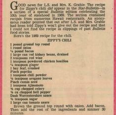 an old recipe book with instructions on how to cook