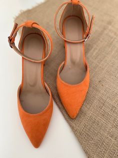 Orange Block Heel 1.9 inch (5 cm) -These handmade shoes were prepared by our masters with great care. -You can easily use these shoes in your daily wear, weddings and parties. -We used the orange color for our shoes. -We produced this sweet color with suede material. -If you have any questions you can ask. -We will be happy to answer your questions as soon as possible. EU 36--------------------------41 US 6--------------------------10 Materials -Suede Burnt Orange Wedding Shoes, Orange Ankle Strap Heels With 4-inch Heel, Orange Low Heel Shoes With Heel Strap, Orange Low Heel Strap Heels, Orange Low Heel Heels With Heel Strap, Orange Low Heel Shoes With Strap, Orange Low Heel Party Heels, Orange Heels With Heel Strap And Ankle Strap, Ankle Strap Wedding Shoes