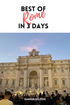 rome 3 days Study Abroad Quotes, Rome Cafes, Study Abroad Packing List, Study Abroad Packing, Weekend In Rome, 3 Days In Rome, Trip To Rome, Travel Packing Checklist