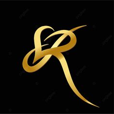 the letter k is made up of gold lines on a black background, logo, alphabet png and psd