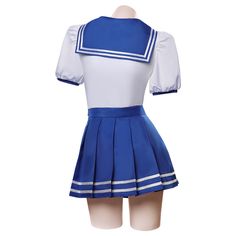 Elevate your classic style with the Sailor Suit Uniform Skirt. Meticulously designed, this skirt captures the timeless and iconic look of sailor-style uniforms. Crafted for both authenticity and comfort, it allows you to embrace the spirit of academia with charm and grace, making a striking impression at conventions, events, or everyday wear. Description: Anime: Sailor Moon Material: Twill + Milk Protein Fiber Size Guide(Inches): Size Height Chest Waist Hip XS 61 32-33 23-25 34-37 S 63 34-35 26- Fitted School Uniform Skirt, Fitted School Uniform Mini Skirt, Classic Fitted Skirt For School, Uniform Style Fitted School Skirt, Preppy Fitted Skort For School, Fitted Preppy Skort For School, School Fitted Knee-length Skirt, Fitted Knee-length School Skirt, Fitted Knee-length Skirt For School