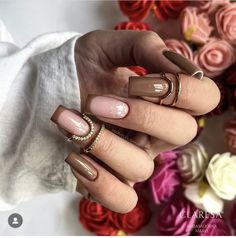 Autumn Nails, How To Do Nails, Nail Designs, Nails, Design