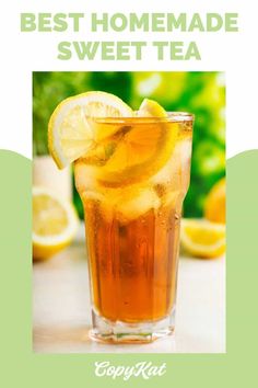 the best homemade sweet tea recipe