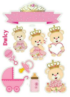 Candy Images, Doc Mcstuffins Birthday Party, Baby Shower Pictures, Doc Mcstuffins Birthday, Printable Games For Kids, Teddy Bear Party, Diy Baby Shower Decorations, Idee Cricut