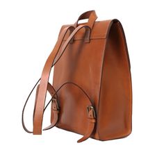 Leather Backpack In Cuoio Brown | THE DUST COMPANY | Wolf & Badger Handmade Leather Tote Bag, Sustainable Leather, Poems Beautiful, Stylish Backpacks, Leather Projects, Black Tote Bag, Leather Design, Vegetable Tanned Leather, Leather Tote Bag