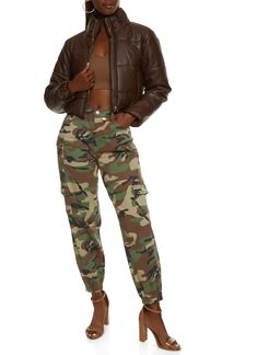 Almost Famous, Cargo Pant, Tapered Leg, Camouflage Pattern, Twill, Item Number 3074077130238 Cargo Joggers, Almost Famous, Cargo Pant, Item Number, Tapered Legs, Camouflage, Pants, Pattern, Trousers