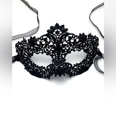 Brand New! Build Intrigue Around Your Hidden Identity With This Elegant Lace Mask. Suitable For Masquerades, Balls, Costume Parties, Carnivals, Halloween And More. One-Size. Paper Chef Hats, Hidden Identity, Ralph Lauren Scarves, Lace Face Mask, Silver Watches Women, Lace Mask, Pink Peacock, Costume Parties, Woven Wrap