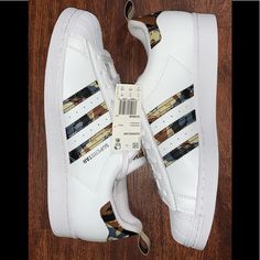 Brand New Questions? Leave A Comment Below! Adidas Custom White Leather Sneakers, Adidas White Leather Custom Sneakers, Custom White Leather Adidas Sneakers, White Leather Adidas Custom Sneakers, Adidas White Skate Shoes With Cushioned Footbed, White Adidas Skate Shoes With Cushioned Footbed, Adidas White Slip-on Skate Shoes, Adidas White, Shoes Adidas