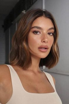 Trending Cornrows, Hairstyles Trending, Rambut Brunette, Beauty Inspo, Penteado Cabelo Curto, Low Ponytail, Short Hair Haircuts, Bob Haircut, Shoulder Length Hair