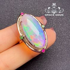 Authentic Australian Opal Ring in 18k rose Gold with Rubies/Mexican Fire Opal/Wedding band/Ethiopian Dragon Breath Opal/Thanks giving gift by GraceGemsUS on Etsy Dragon Breath, Dragons Breath Opal, Opal Wedding Band, Australian Opal Ring, Fake Stone, Blue Opal Ring, Opal Wedding, Dragons Breath, Mexican Fire Opal