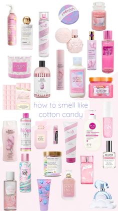 #cottoncandy #candy #sweet #shower #bodycare #bodycareroutine #aesthetic #aesthetictumblr Good Smell Combos, Cotton Candy Perfume Aesthetic, Combos To Smell Good, How To Smell Like Candy All Day, Pink Sugar Perfume Layering, Sweet Like Candy Perfume Aesthetic, How To Smell Like Cotton Candy, How To Smell Like Candy, How To Smell Sweet